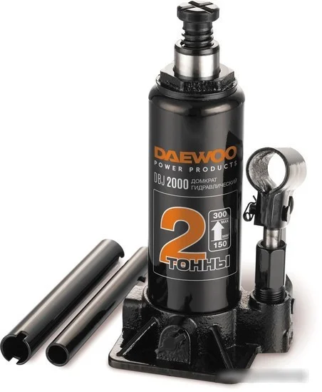 Бутылочный домкрат Daewoo DBJ 2000 2т.