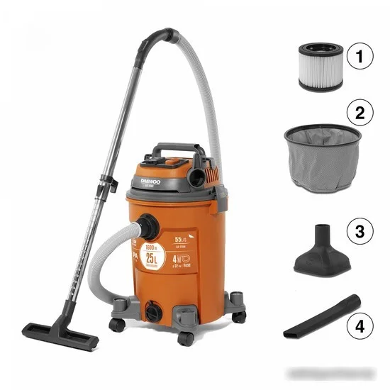 Пылесос Daewoo DAVC 2516S