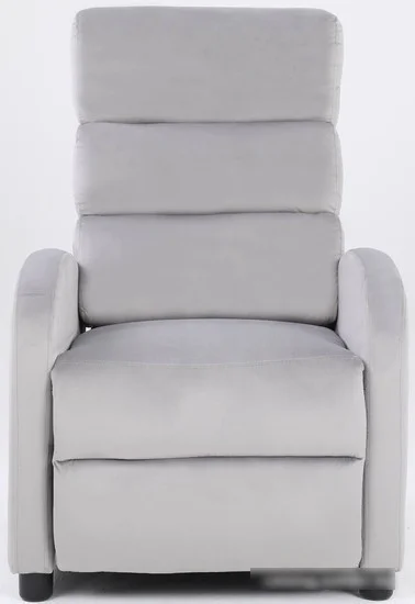 Реклайнер Calviano 2164 (велюр серый)
