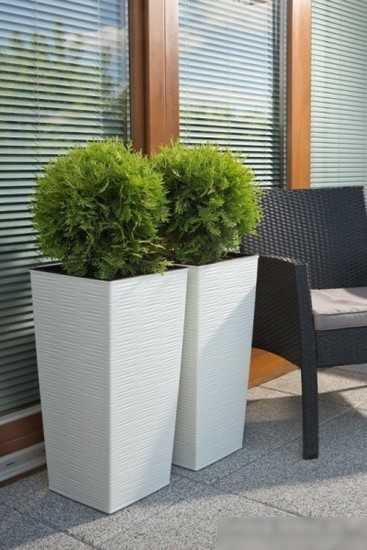 Кашпо Lamela LA589-05 (белый)