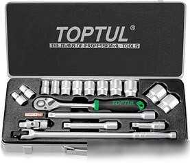 Набор торцевых головок Toptul GCAD1802 18 предметов