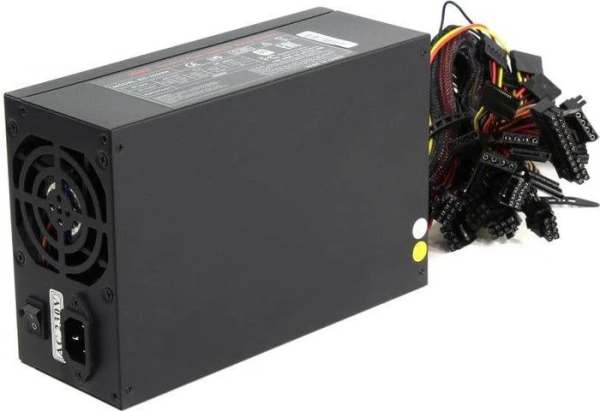 Блок питания 2000Вт, R-Senda SD-2000W, 80 Plus, APFC, ATX