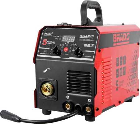 Сварочный инвертор Brado MIG/MMA-250L-13