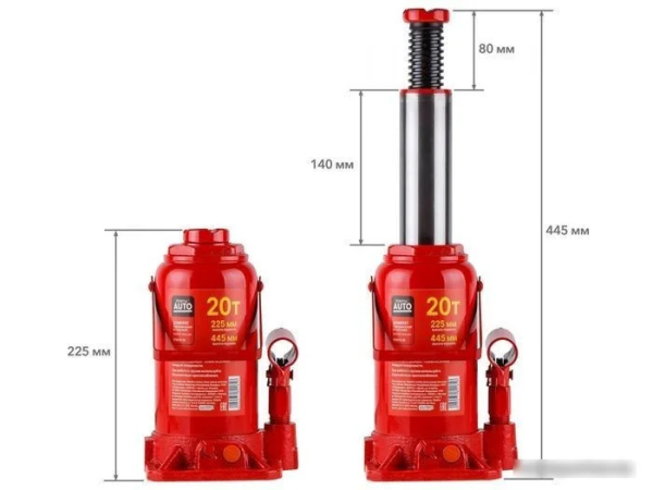 Бутылочный домкрат Startul Auto ST8018-20 20т