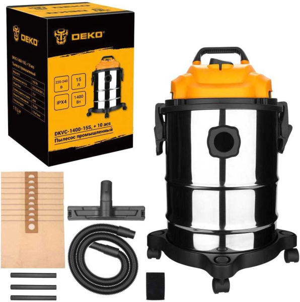 Пылесос Deko DKVC-1400-15S 083-1061