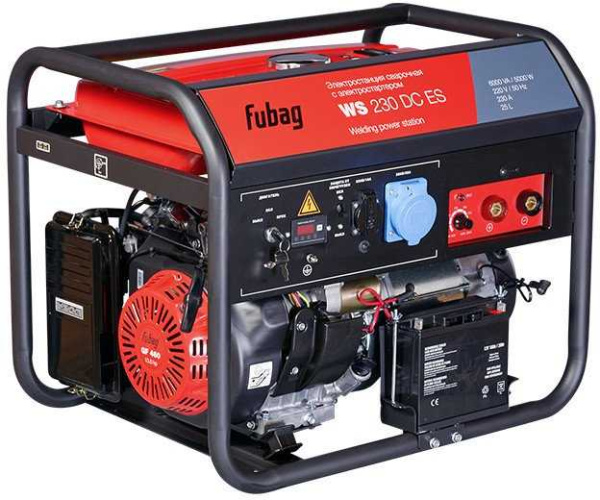 Бензиновый генератор Fubag WS 230 DC ES 646247