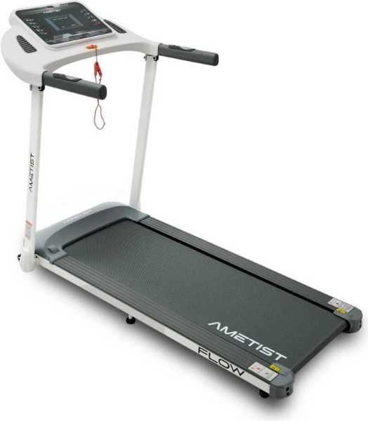 Электрическая беговая дорожка AMETIST Flow White/Gray