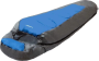 Спальный мешок Acamper Bergen 300г/м2 (левая молния, серый/голубой)