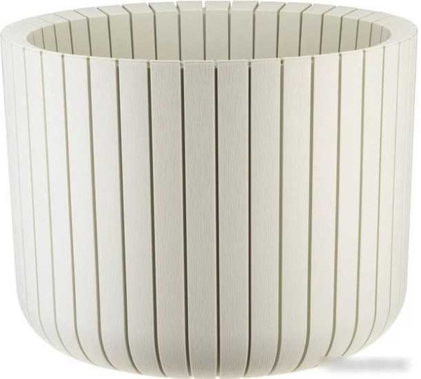 Кашпо Idea Шато М3040 29л (белый ротанг)