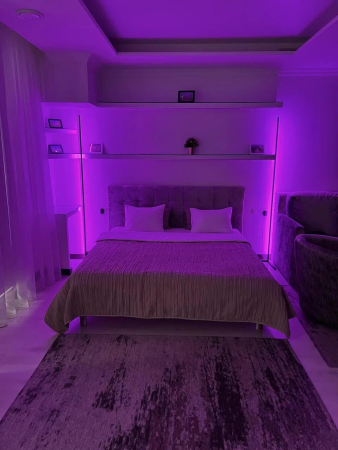 Светильник светодиодный напольный RGB 200 см (угловой торшер)