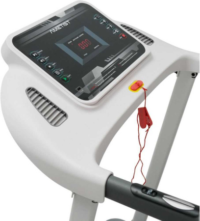 Электрическая беговая дорожка AMETIST Flow White/Gray