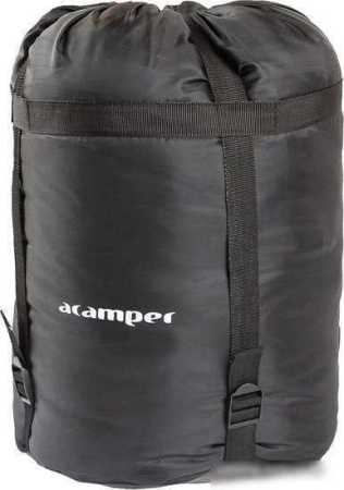 Спальный мешок Acamper Nordlys 2x200г/м2 (левая молния, красный/черный)