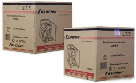 Мотопомпа Champion GP80