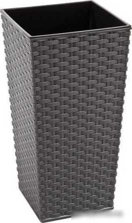 Кашпо Lamela Finezja Rattan LA574-50 (графит)